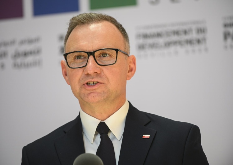 Prezydent Andrzej Duda Andrzej Duda uderza w rząd Tuska. Chodzi o imigrantów na granicy z Niemcami