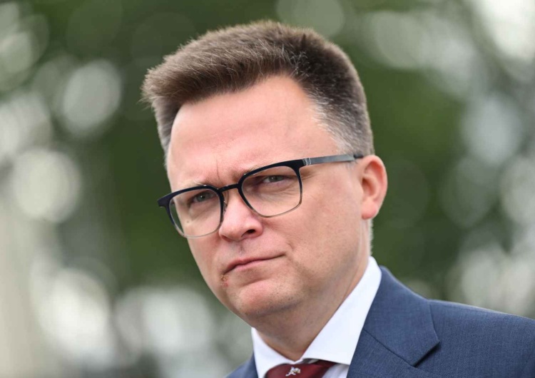 Szymon Hołownia Nocna rozmowa Szymon Hołowni i Adama Bielana? Reporterzy zrobili zdjęcia