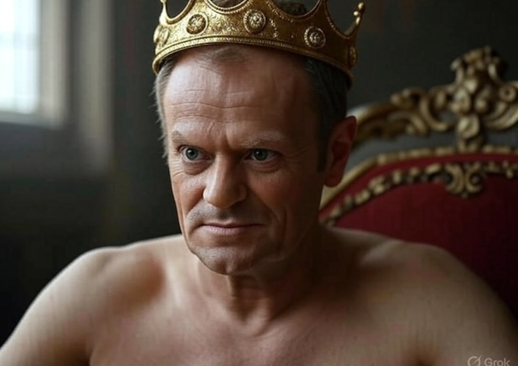 Donald Tusk Tȟašúŋke Witkó: król jest nagi