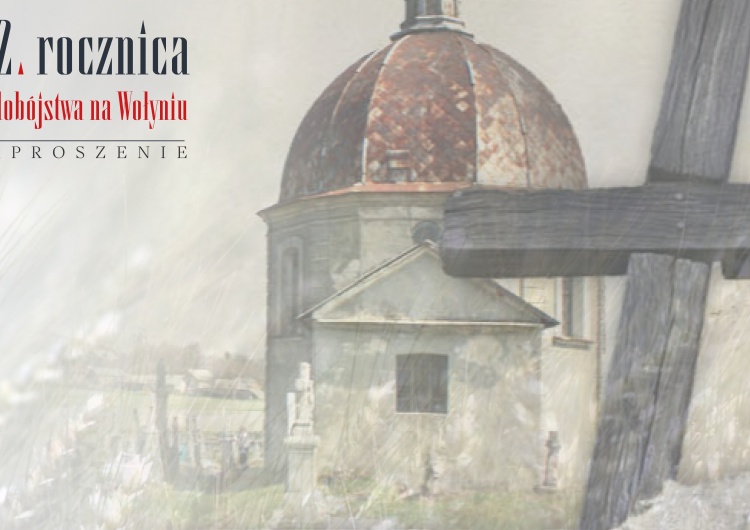 Plakat gdańskich obchodów 82. rocznicy ukraińskiego ludobójstwa na Wołyniu Gdańsk. Zaproszenie na obchody 82. rocznicy ukraińskiego ludobójstwa na Wołyniu