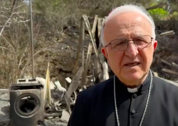 bp William Shomali Palestyński biskup o chrześcijańskiej wiosce: Izraelscy koloniści chcą usunięcia mieszkańców z tej ziemi