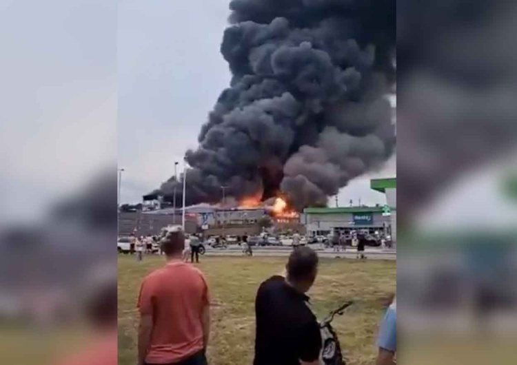 Ogromny pożar w Mińsku Mazowieckim Ogromny pożar w Mińsku Mazowieckim