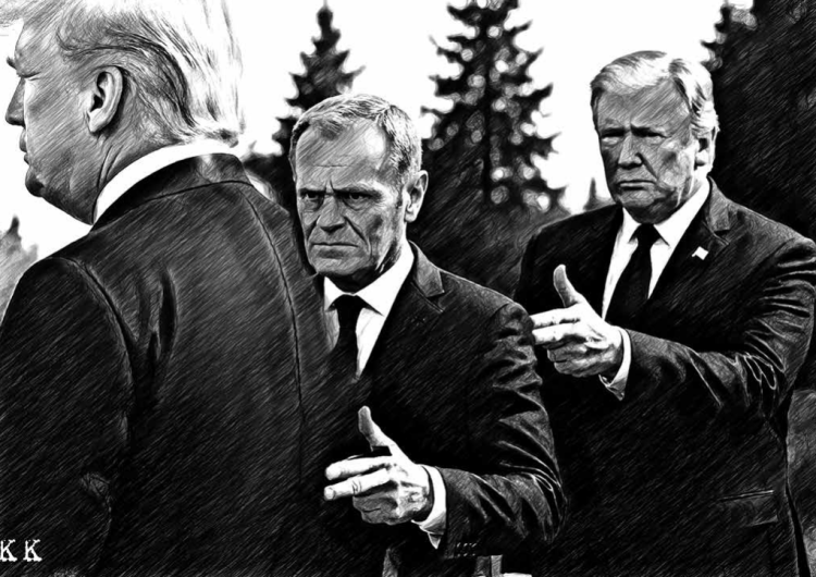 Donald Tusk i Donald Trump Ludwik Pęzioł: Tusk przegrał Amerykę