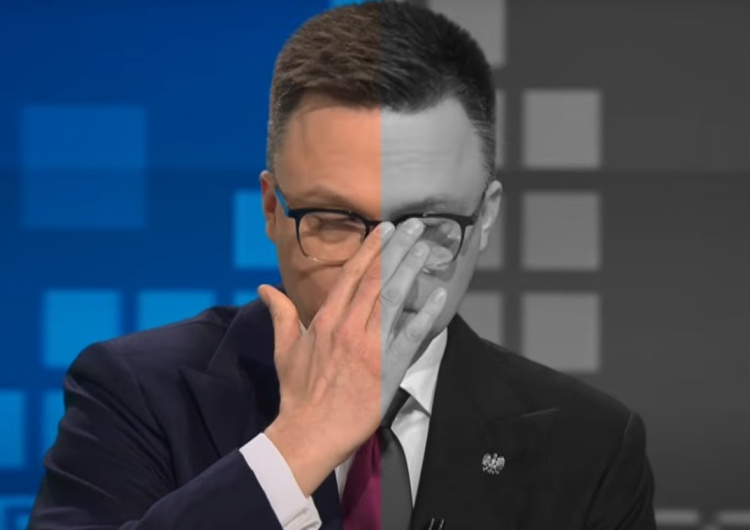 Szymon Hołownia Szymon Hołownia nie ma wyjścia