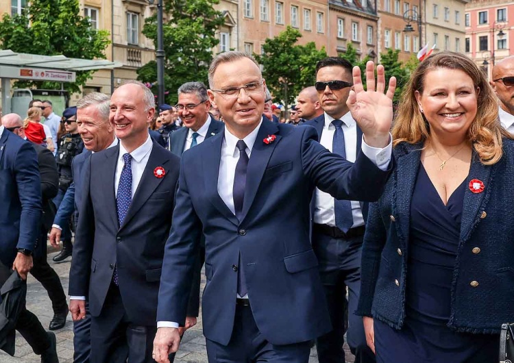 Prezydent Andrzej Duda 10 lat prezydentury Andrzeja Dudy. Nie reprezentował 