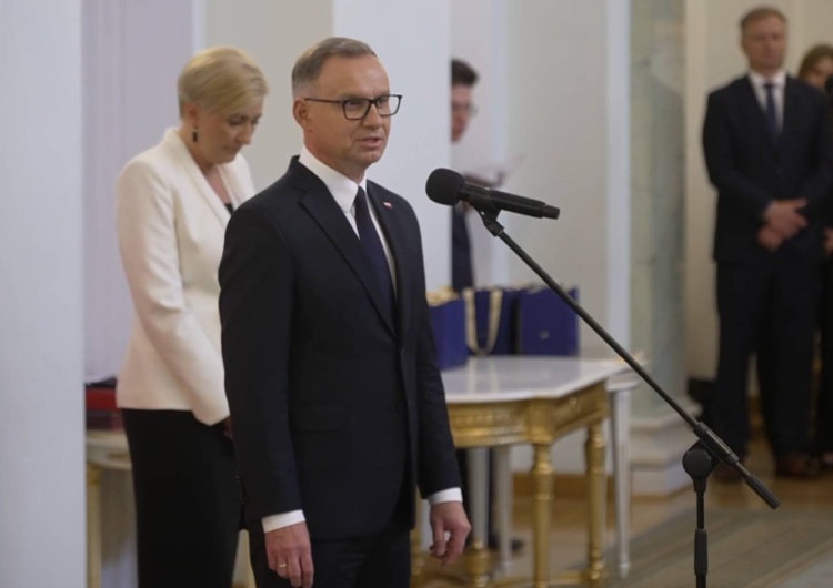 Andrzej Duda Andrzej Duda: Jesteśmy tą Kancelarią, która odchodzi po 10 latach z podniesioną głową