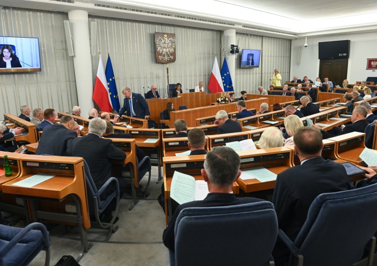 Senat RP Senat upamiętnił 45. rocznicę podpisania Porozumień Sierpniowych