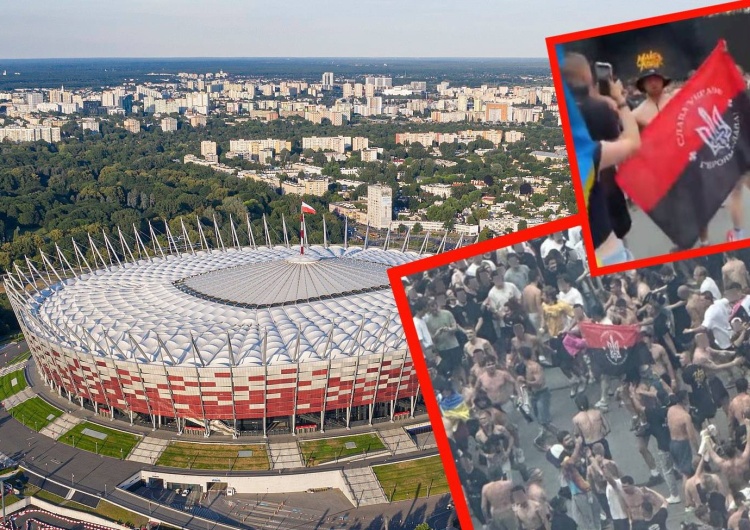 Stadion Narodowy, koncert Maxa Korzha Awantura i flagi UPA na Stadionie Narodowym w Warszawie. Jest zawiadomienie do prokuratury