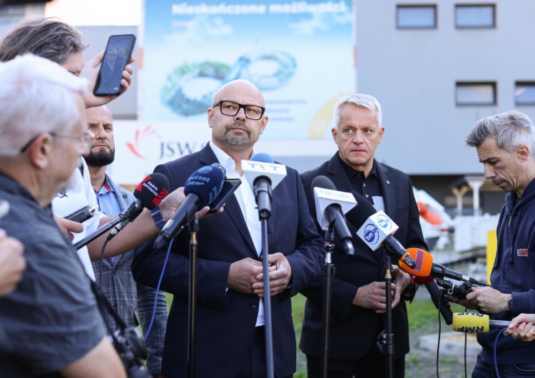 Zastępca prezesa zarządu ds. technicznych i operacyjnych JSW SA Adam Rozmus  Wypadek w kopalni Knurów. Nowe informacje