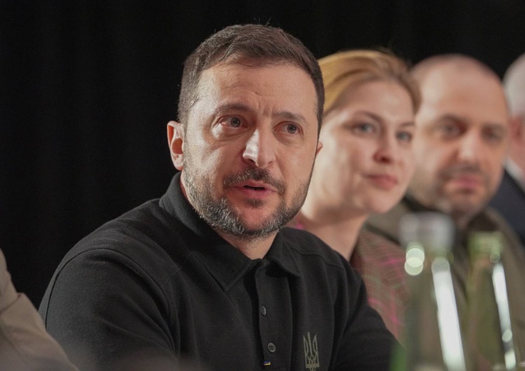Wołodymyr Zełenski Spotkanie Trump-Putin. Zełenski zabiera głos