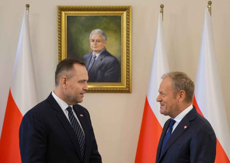 Prezydent Karol Nawrocki i premier Donald Tusk Spotkanie Karol Nawrocki – Donald Tusk w cztery oczy. Wiadomo, o czym rozmawiają