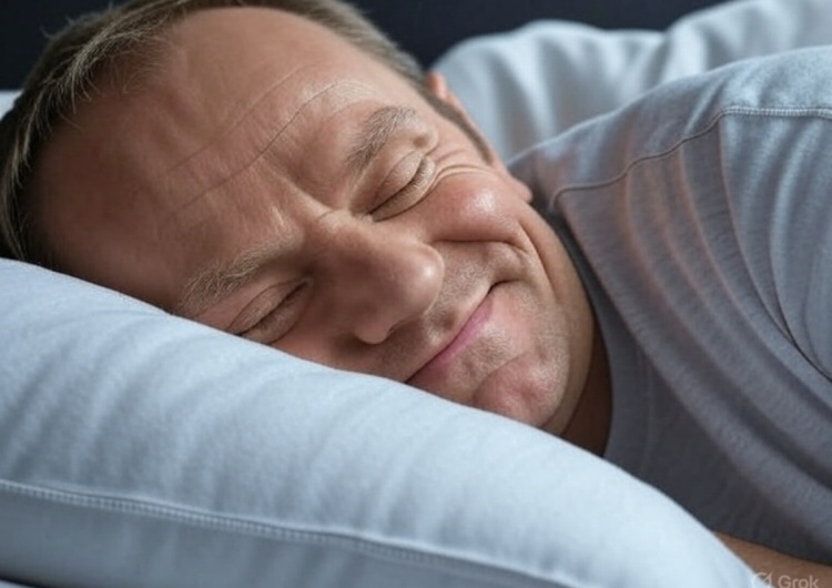 Donald Tusk Ćśśś... premier śpi