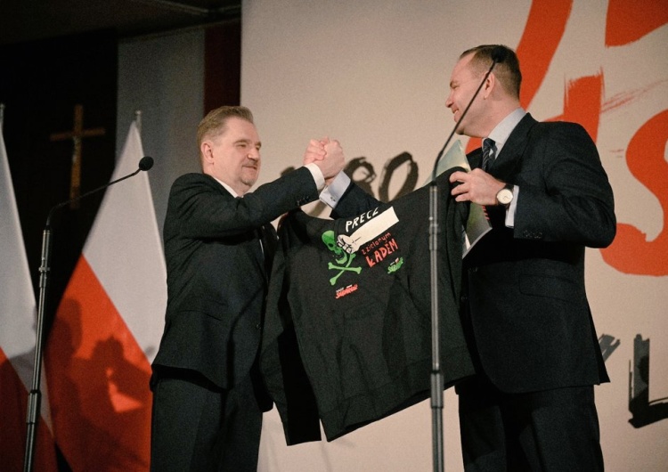 Piotr Duda i Karol Nawrocki Prezydent przeciw ustawie wiatrakowej. Piotr Duda: To ważny krok w realizacji umowy programowej