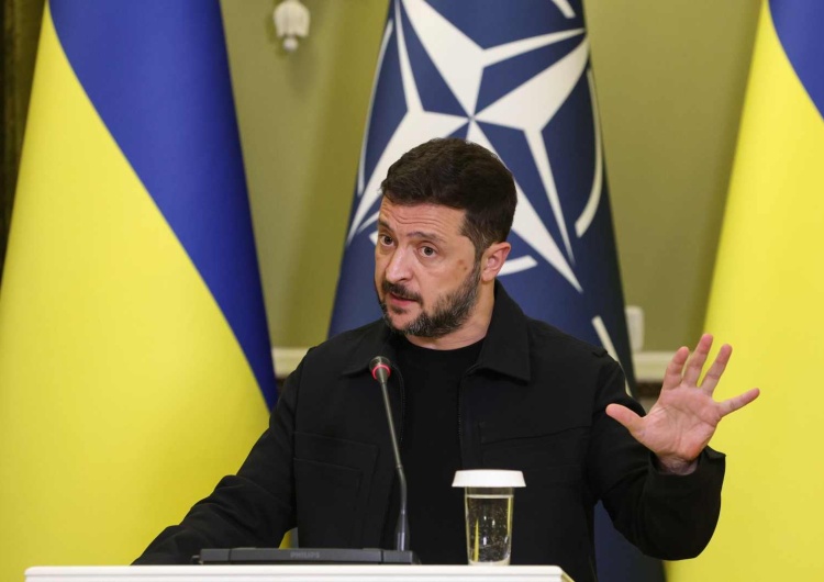 Prezydent Ukrainy Wołodymyr Zełenski Zełenski: jeszcze nie zwyciężyliśmy, ale na pewno nie przegrywamy