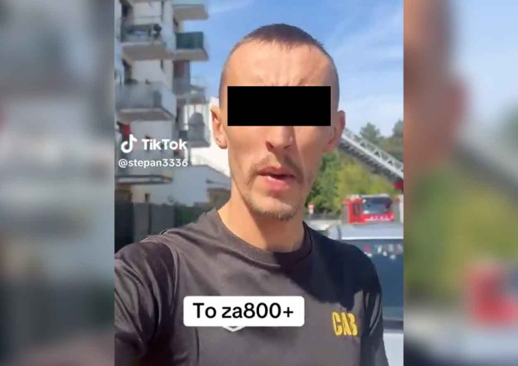 Po decyzji ws. 800 plus Ukrainiec groził Polakom podpaleniami Po decyzji ws. 800 plus Ukrainiec groził Polakom podpaleniami. Został zatrzymany