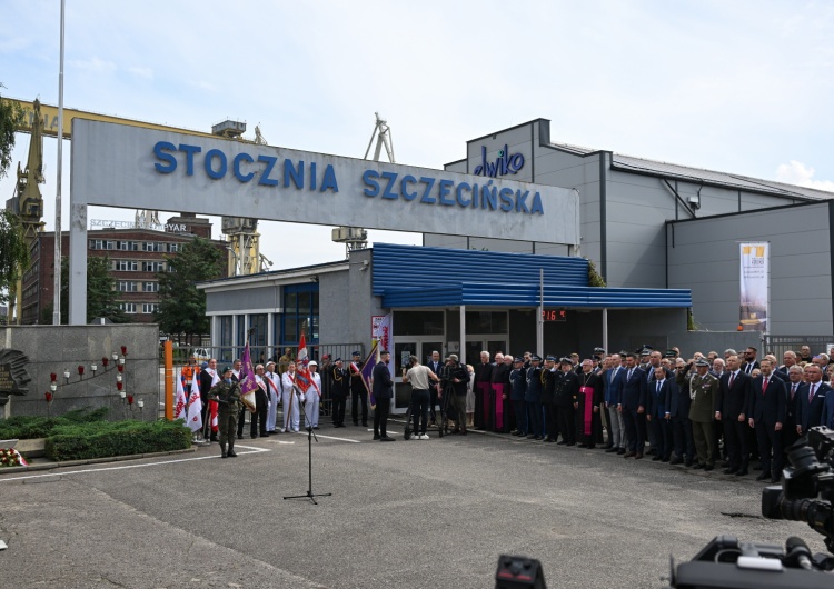 Uroczystości 45. rocznicy podpisania Porozumienia Szczecińskiego 45 lat NSZZ