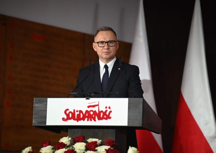 Andrzej Duda 45 lat NSZZ 