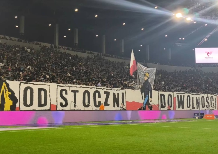 Kibice Pogoni Szczecin upamiętnili 45-lecie Solidarności Kibice Pogoni Szczecin upamiętnili 45-lecie Solidarności [WIDEO]