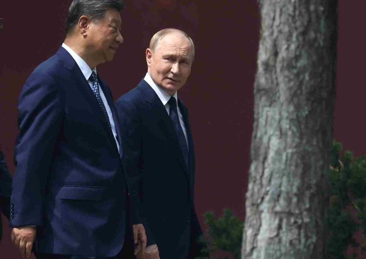 Xi Jinping i Władimir Putin Nowy porządek świata. Jedność Putina i Xi Jinpinga