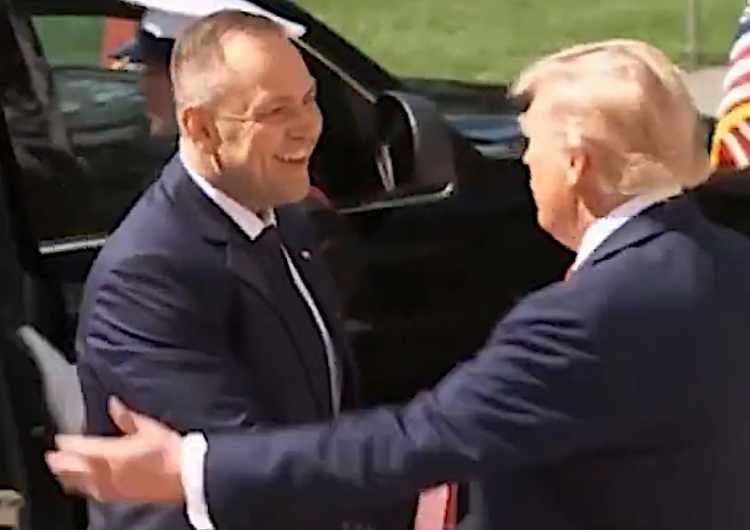 Karol Nawrocki, Donald Trump Nawrocki – Trump. To powitanie mówi wszystko