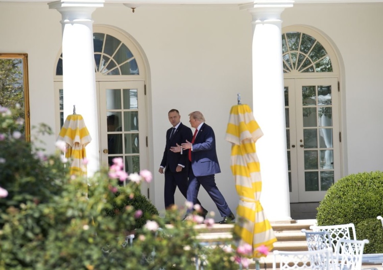 Karol Nawrocki, Donald Trump