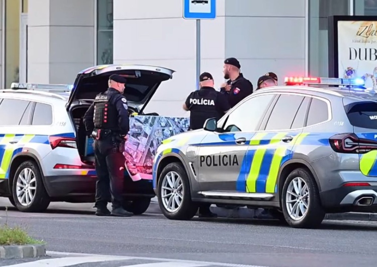 Bratysława ewakuacja Trwa wielka ewakuacja centrum Bratysławy