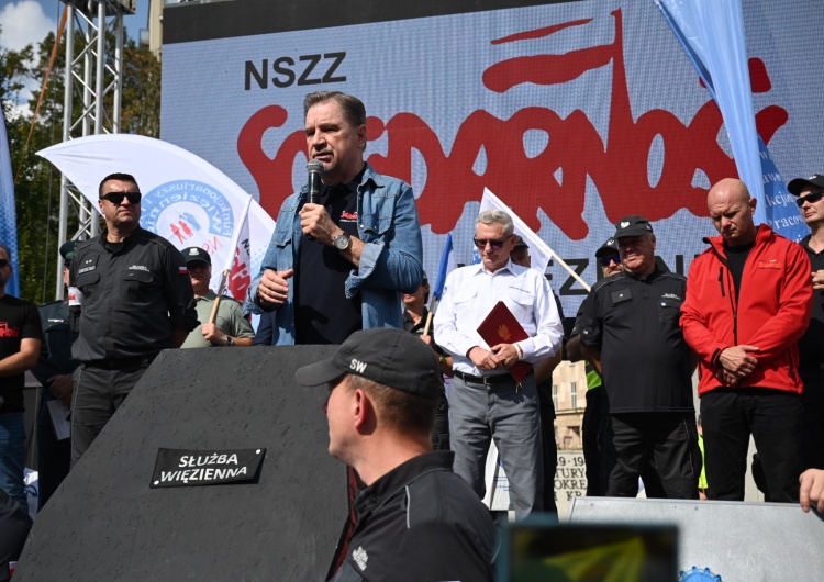 Ogólnopolska Manifestacja Więzienników. Szef