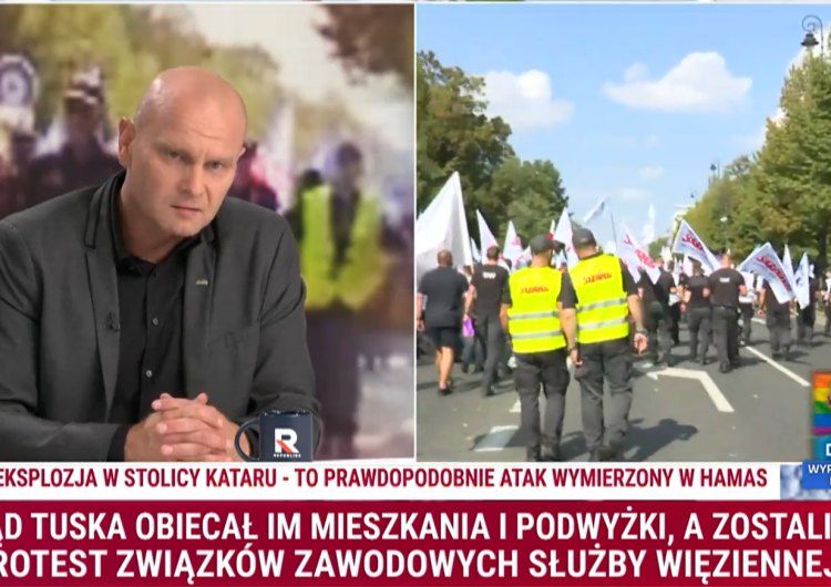 Bartłomiej Mickiewicz Bartłomiej Mickiewicz: Na ulice wyszło ponad 3 tys. funkcjonariuszy i pracowników SW. Nie można ich lekceważyć