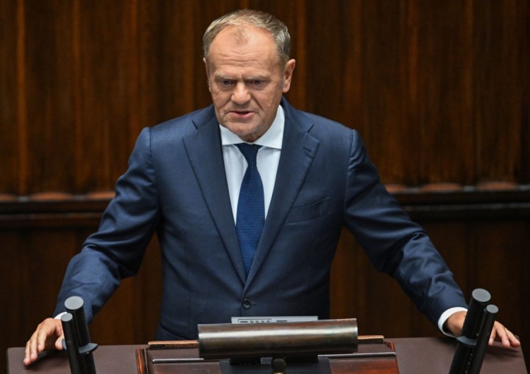 Donald Tusk Donald Tusk: Atak był od strony Białorusi