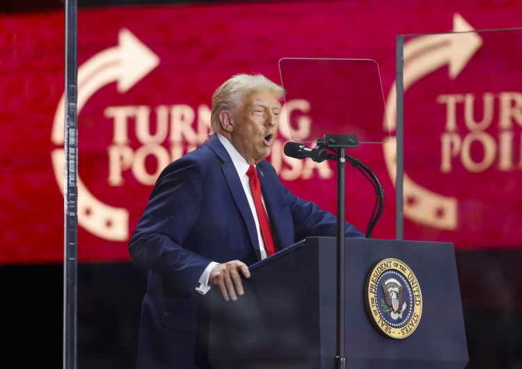 Prezydent USA Donald Trump przemawia na pogrzebie Charliego Kirka Donald Trump: Większość przemocy politycznej jest napędzana przez radykalną lewicę