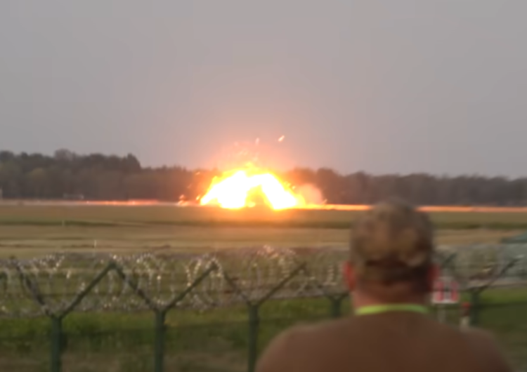 moment wypadku F-16 Odczytano czarne skrzynki F-16. Komunikat prokuratury