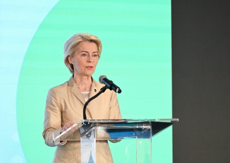 Przewodnicząca Komisji Europejskiej Ursula von der Leyen KE proponuje 140 mld euro „pożyczki reparacyjnej” dla Ukrainy z rosyjskich aktywów