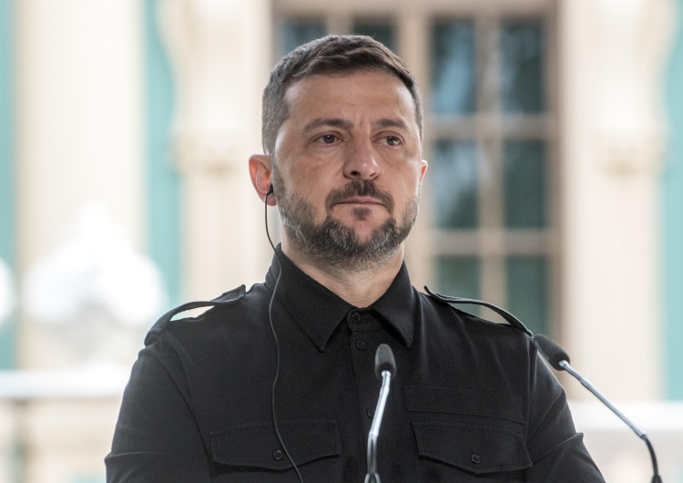 Wołodymyr Zełenski  Zełenski twierdzi: „Do Polski leciały 92 drony”