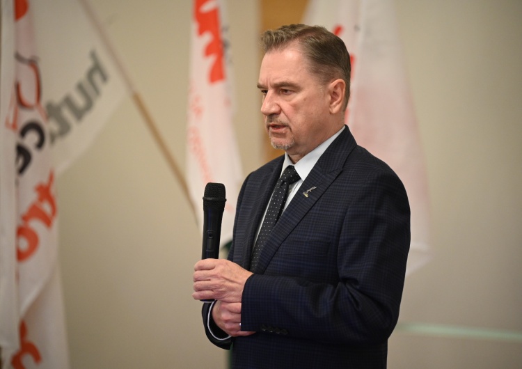 Piotr Duda WZD Krajowej Sekcji Hutnictwa NSZZ 