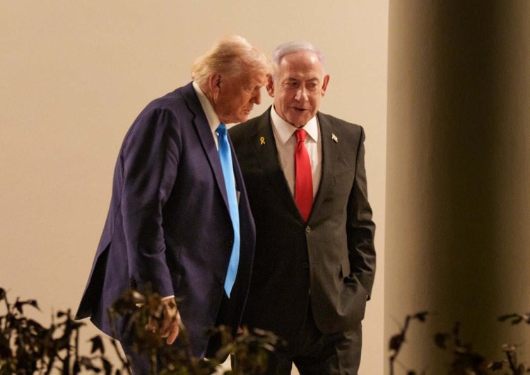 Donald Trump i Benjamin Netanjahu Media: Napięta rozmowa Trump-Netanjahu. Prezydent USA stracił cierpliwość