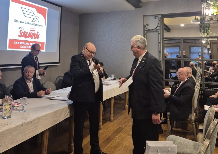 XXX Walne Zebranie Delegatów Krajowej Sekcji Kolejarzy NSZZ „Solidarność” Zdzisław Jasiński nowym przewodniczącym Krajowej Sekcji Kolejarzy NSZZ „Solidarność”