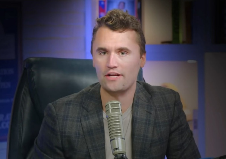 Charlie Kirk Charlie Kirk nie chciałby karania drwiących z jego śmierci