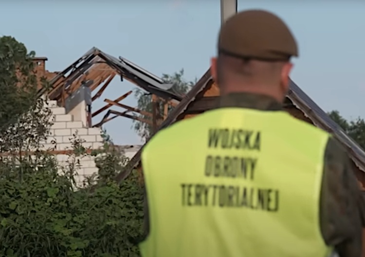 Zniszczony dom w Wyrykach Andrzej Gajcy: Kto i dlaczego kłamie ws. zniszczenia domu w Wyrykach