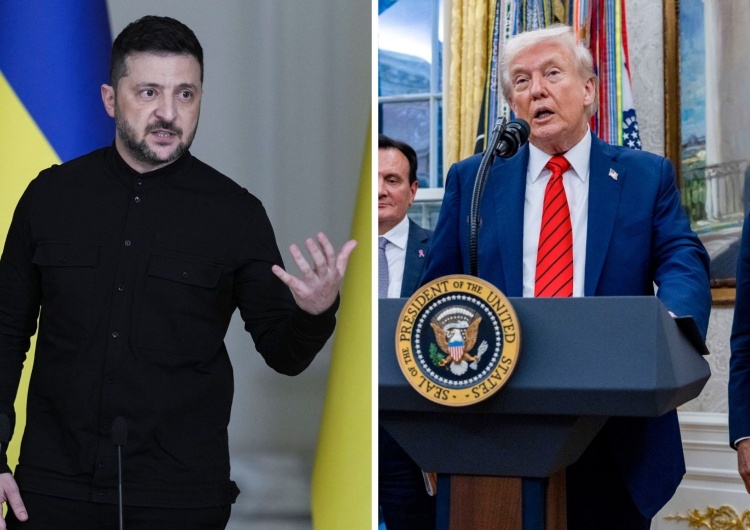 Wołodymyr Zełenski, Donald Trump Ważna rozmowa Zełenski-Trump. Prezydent Ukrainy zabiera głos