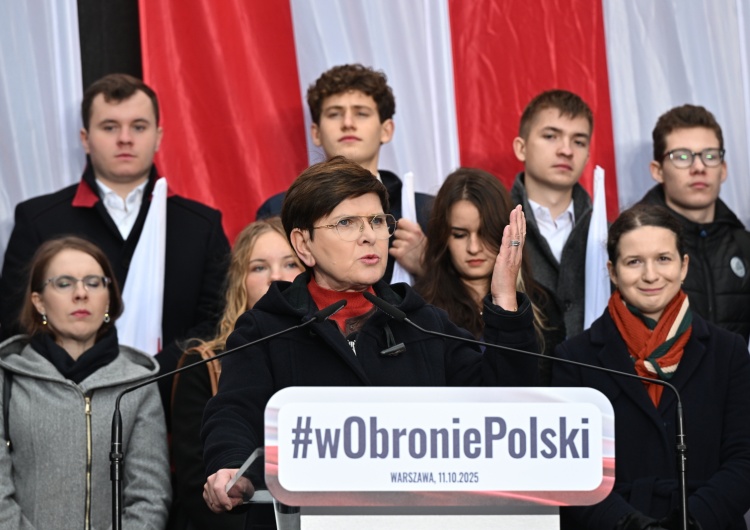 Beata Szydło Beata Szydło na marszu PiS w Warszawie: Musimy się jednoczyć, biało-czerwona drużyno!