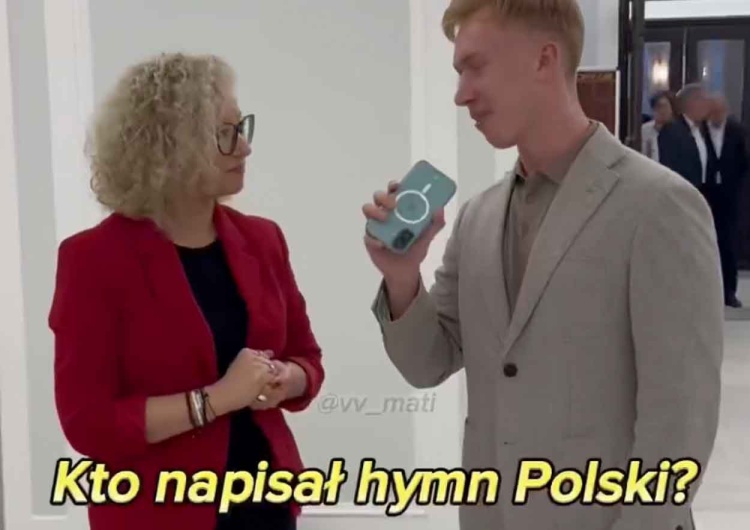  Kotula zapytana o hymn Polski. Internauci w szoku