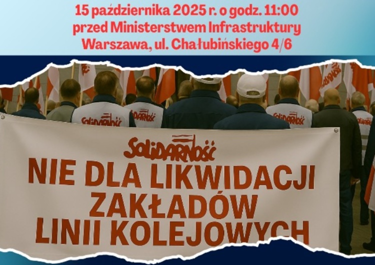 Już jutro pikieta Solidarności pod Ministerstwem Infrastruktury