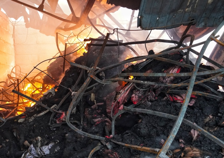 Odessa, Ukraina, 13.10.2025. Skutki rosyjskiego ataku na Odessę 