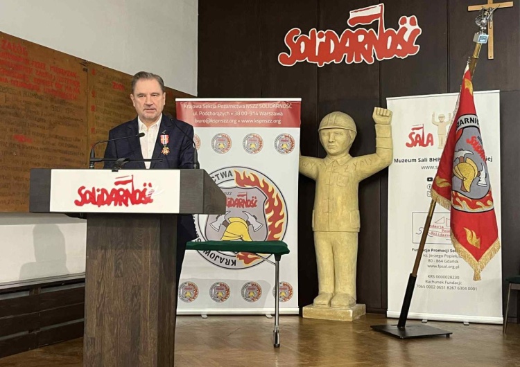 Piotr Duda WZD Krajowej Sekcji Pożarnictwa. Szef