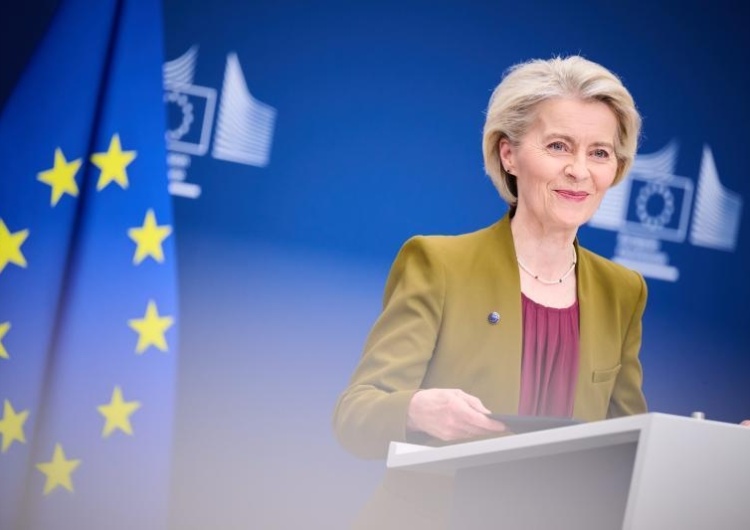 Przewodnicząca Komisji Europejskiej Ursula von der Leyen Von der Leyen próbuje uspokoić sceptyków celów klimatycznych UE. Tym listem Tusk się nie pochwalił