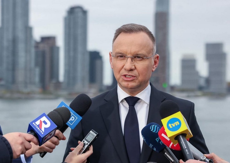 Andrzej Duda Proces w sprawie słów Andrzeja Dudy o „Zielonej granicy”. Sąd odroczył orzeczenie