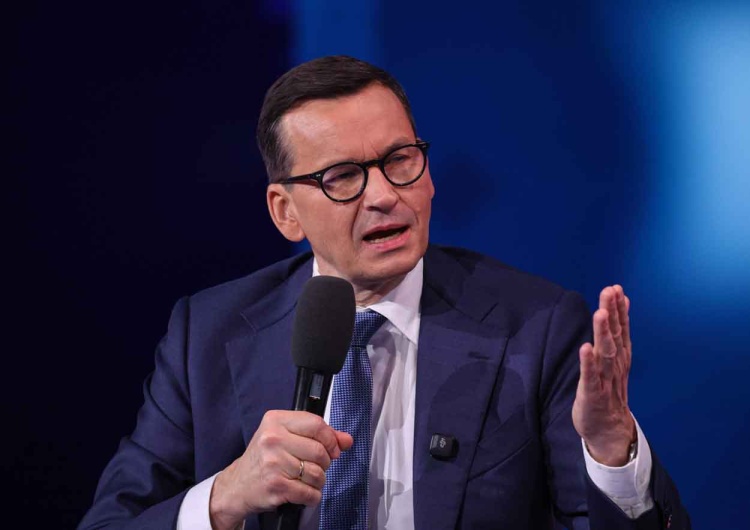 Były premier Mateusz Morawiecki. Sprzedaż gruntów pod CPK. Mocne słowa Morawieckiego