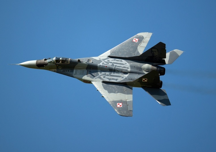 Polski MiG-29 Polskie myśliwce przechwyciły rosyjski samolot nad Bałtykiem