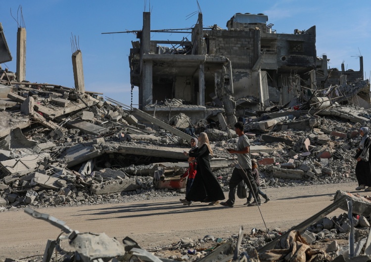 Ruiny Gazy Ks. Romanelli z Gazy: trwamy na pustyni ruin