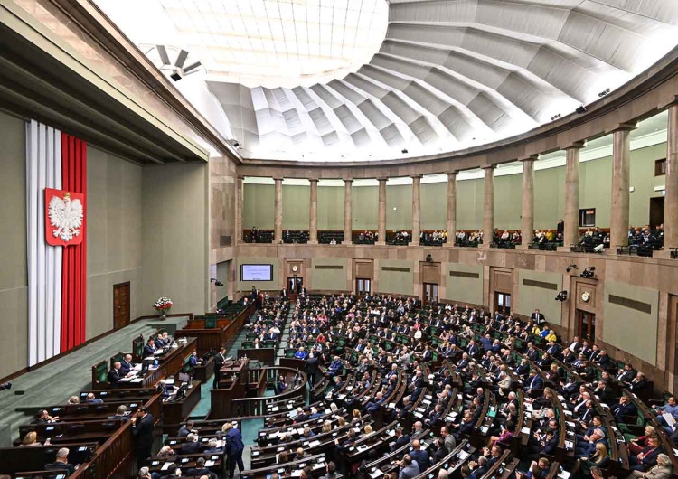 Sejm – zdjęcie ilustracyjne Wiele zależy od Brauna. Nowy sondaż partyjny